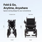 Frido Foldable Electric Wheelchair