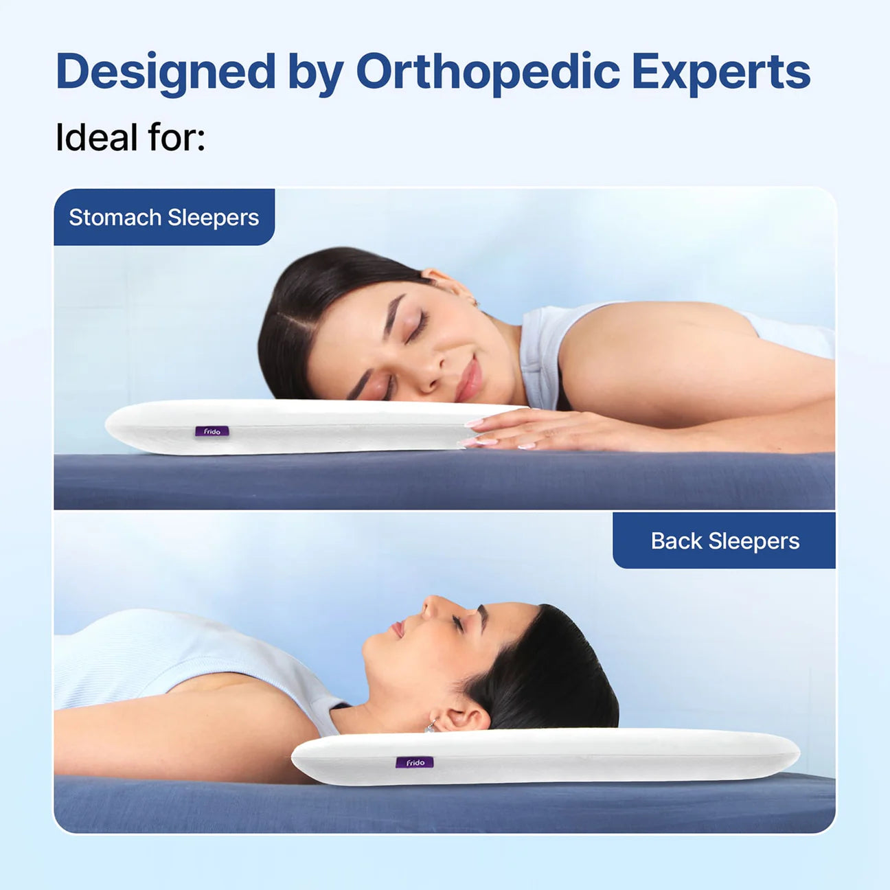 Frido Ultra Slim Deep Sleep Pillow