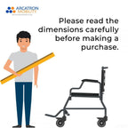 Frido - 2000 Commode Wheelchair (with Top Seat)