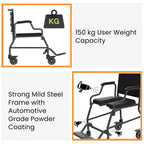 Frido - 2000 Commode Wheelchair (with Top Seat)