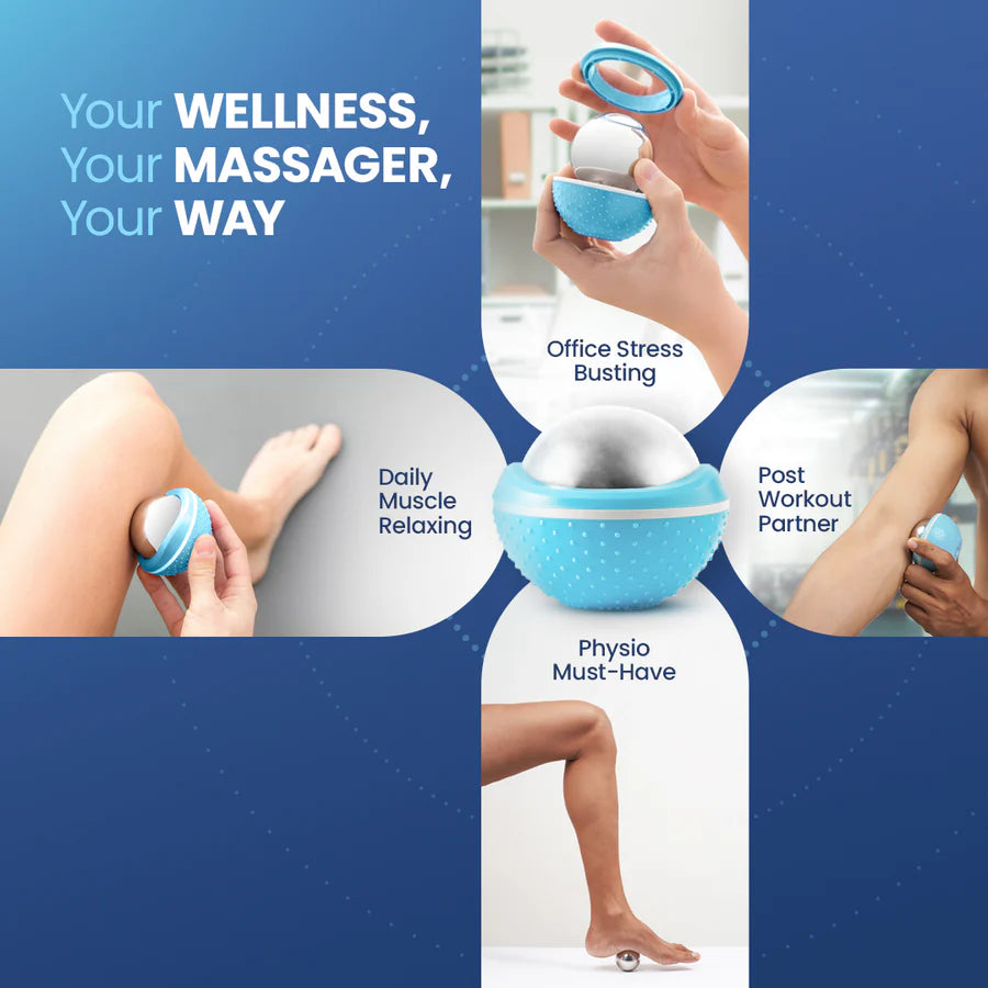 UltraCool Ball: Massage Ball Roller for Pain Relief