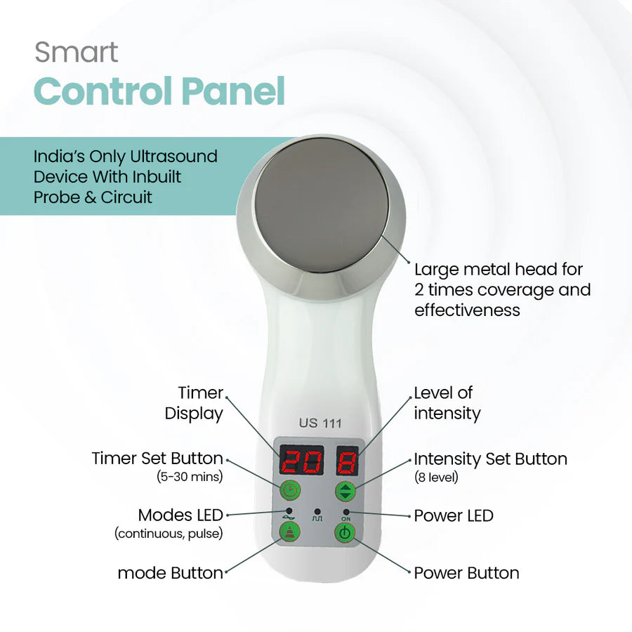 US111: Portable Ultrasound Physiotherapy Machine