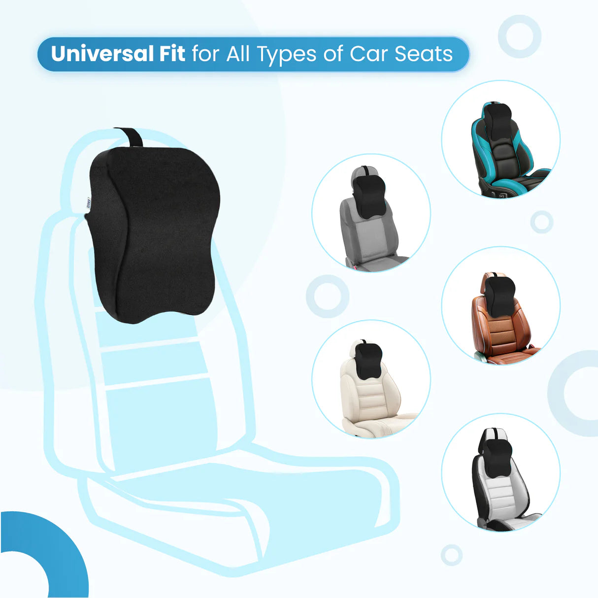 ERGO Neck Rest Pillow for Car