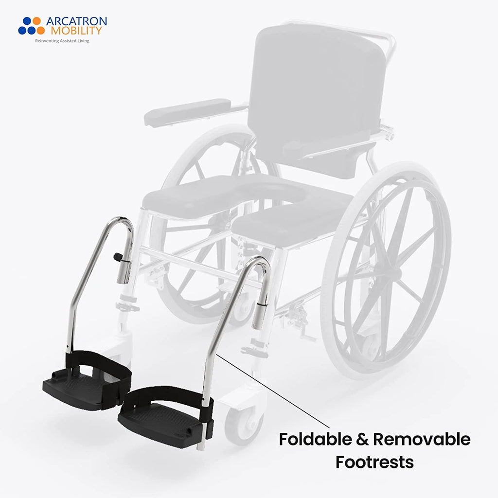 Prime SSS100 | Self Propelled Shower Commode Wheelchair