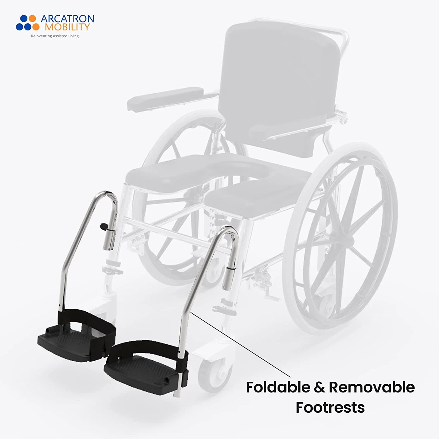 Prime SSS100 | Self Propelled Shower Commode Wheelchair