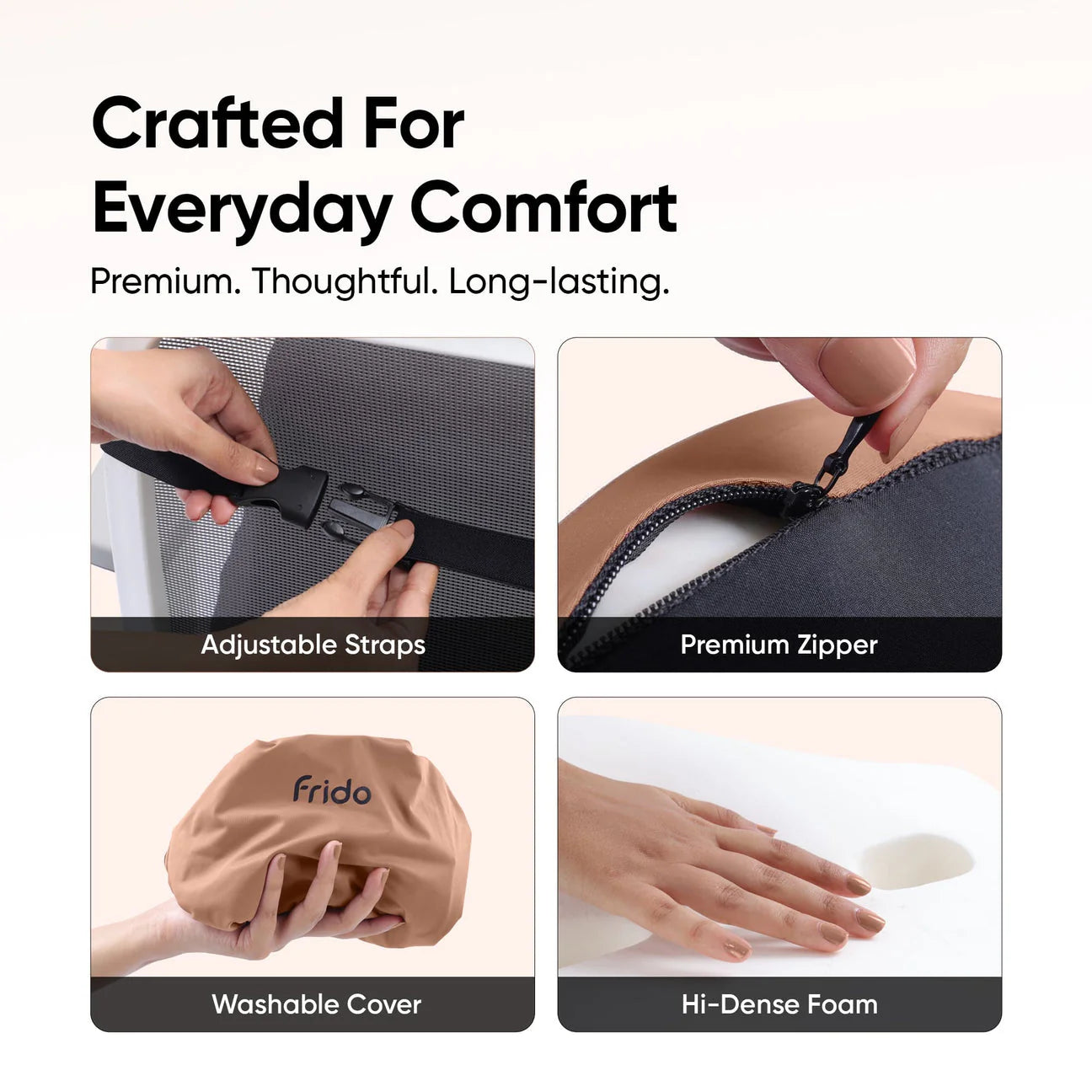 Frido Cloud Backrest Cushion