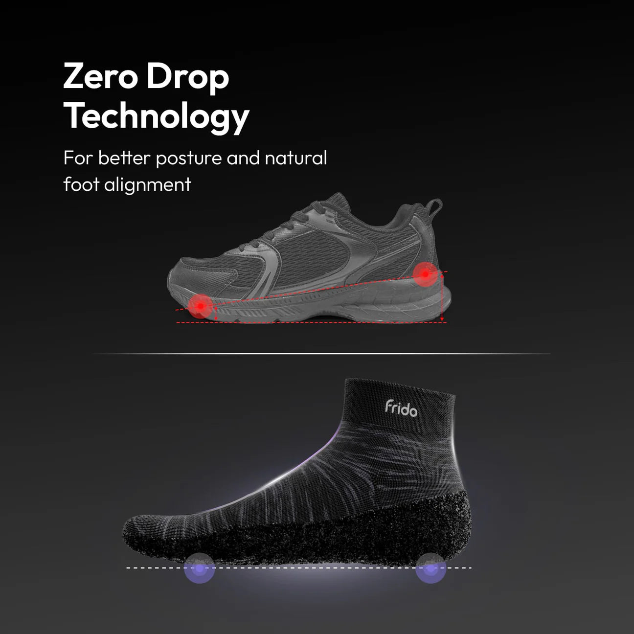 Frido Barefoot Sock Shoe Pro - Women