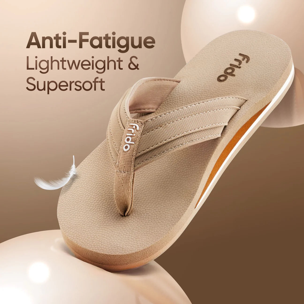 Frido Cloud Comfort Arch Support Slippers