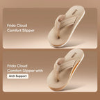 Frido Cloud Comfort Arch Support Slippers
