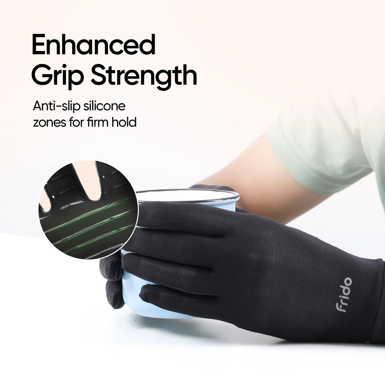Frido Orthotics Compression Gloves - Full Finger