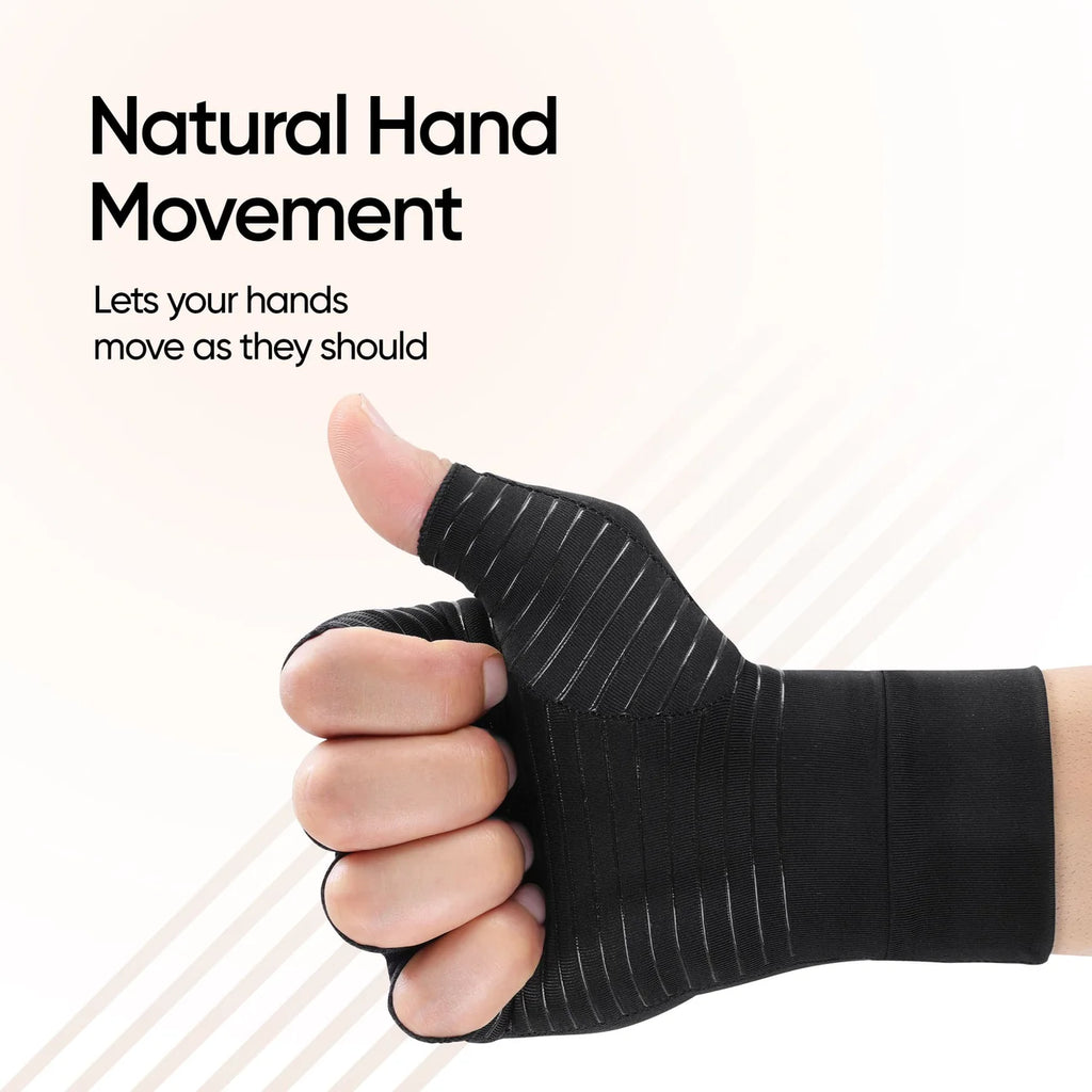 Frido Orthotics Compression Gloves - Half Finger