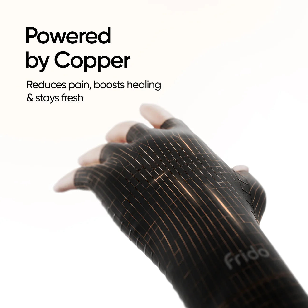 Frido Orthotics Compression Gloves - Half Finger