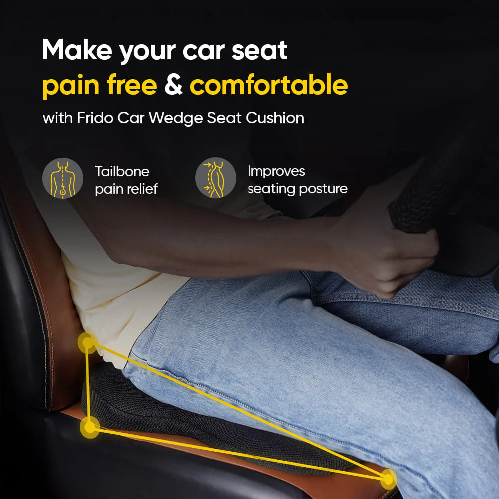 Frido Ultimate Car Wedge Seat Cushion