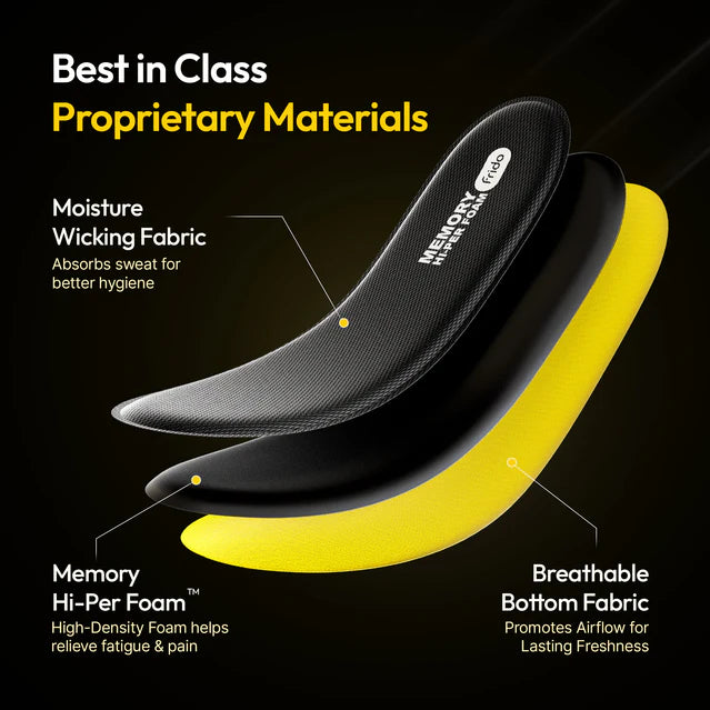 Frido Max Comfort Memory Hi-Per Foam Insole