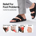 Frido Men's Orthotics Dual Strap Sandals