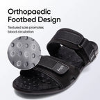 Frido Men's Orthotics Dual Strap Sandals