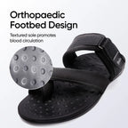 Frido Men's Orthotics Toe Ring Sandals