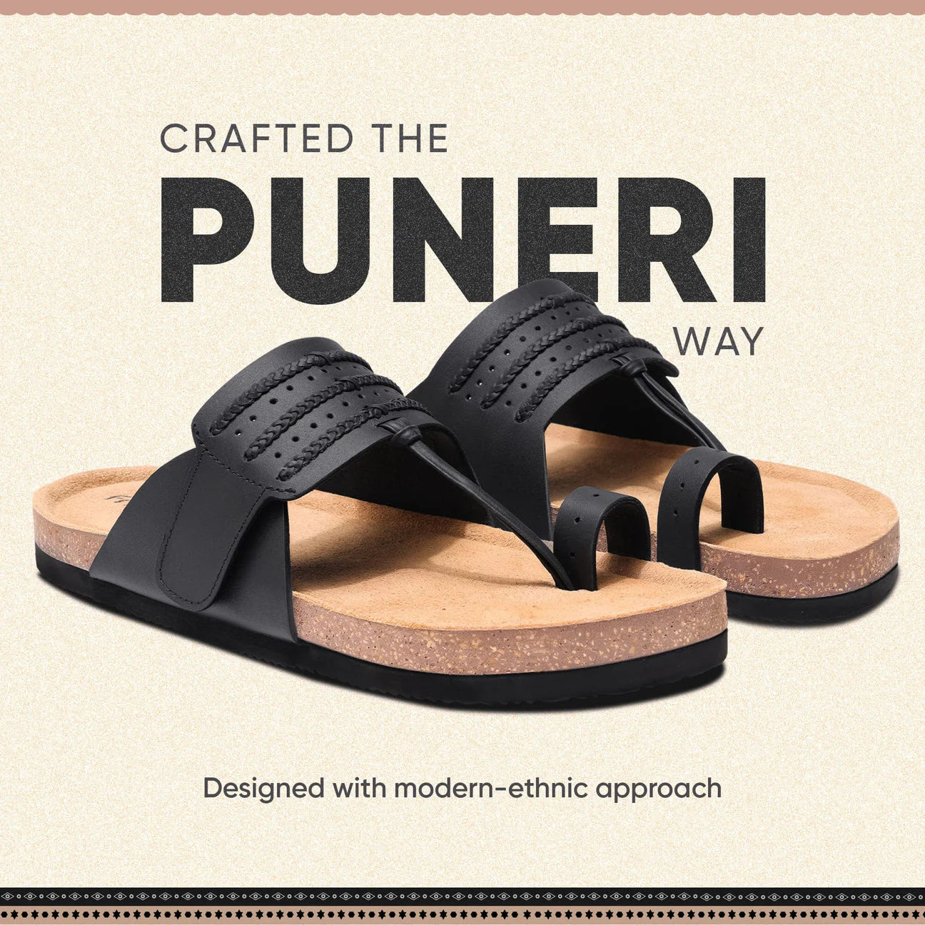 Frido Puneri Chappal - Men