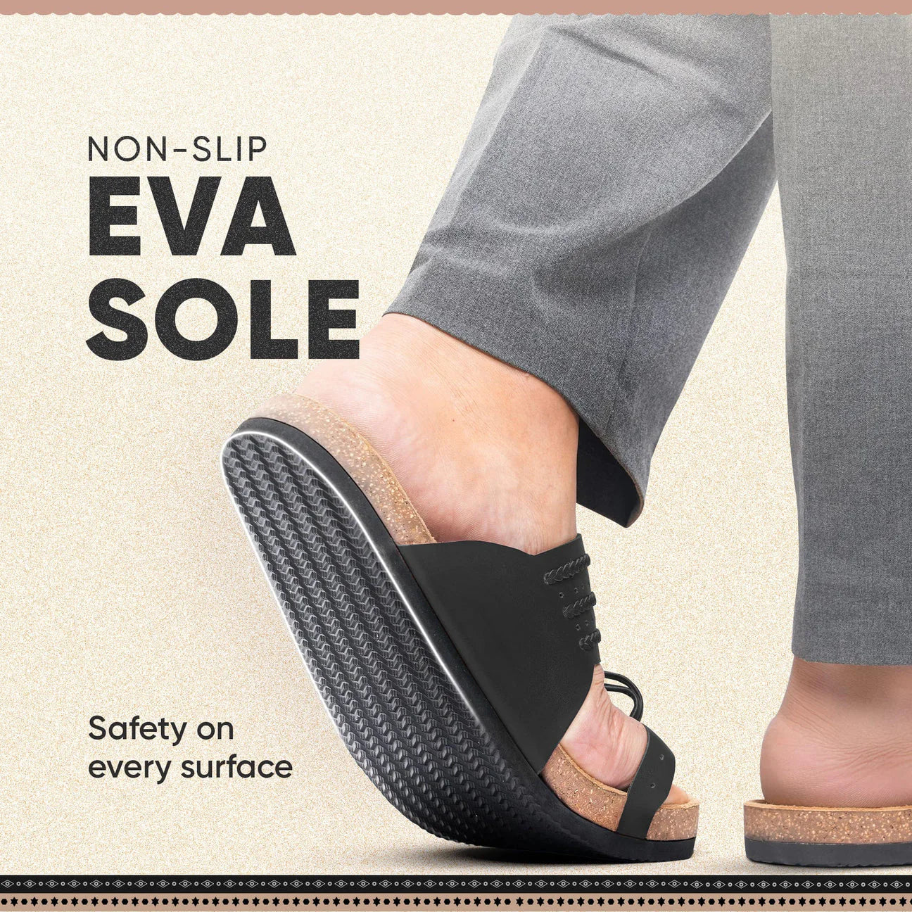 Frido Puneri Chappal - Men