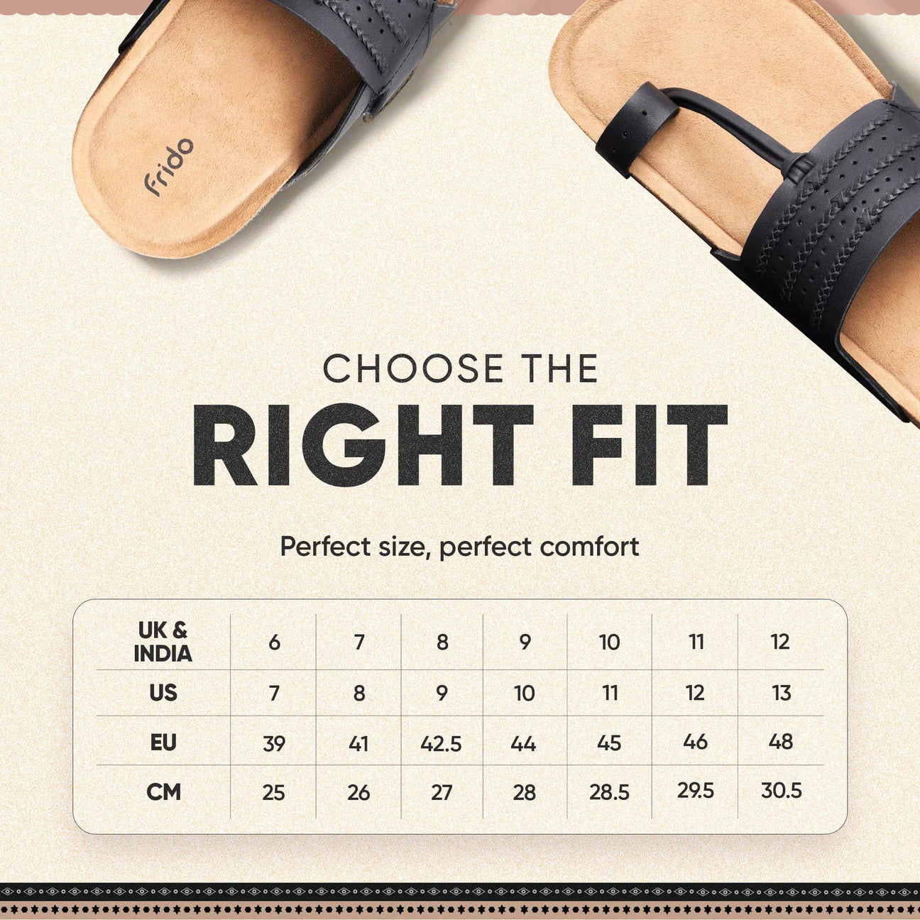 Frido Puneri Chappal - Men