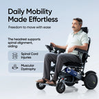 Frido Prime Plus Electric Wheelchair (Double Battery)