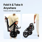 Frido Foldable Travel Wheelchair