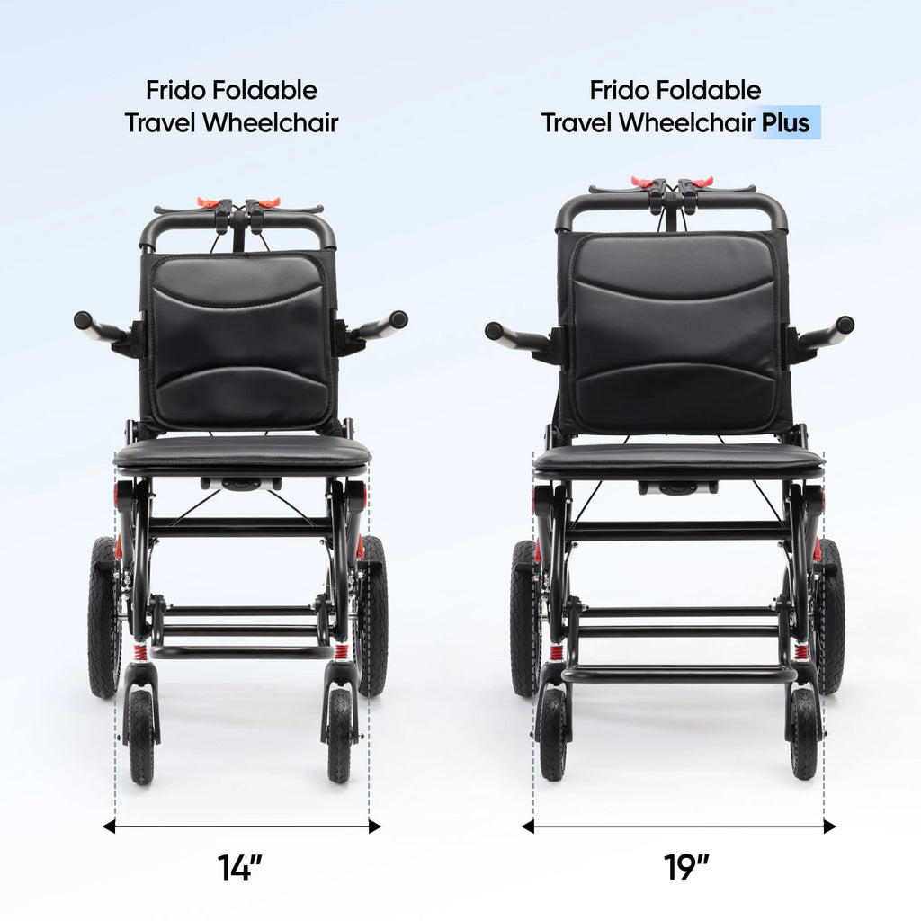 Frido Foldable Travel Wheelchair