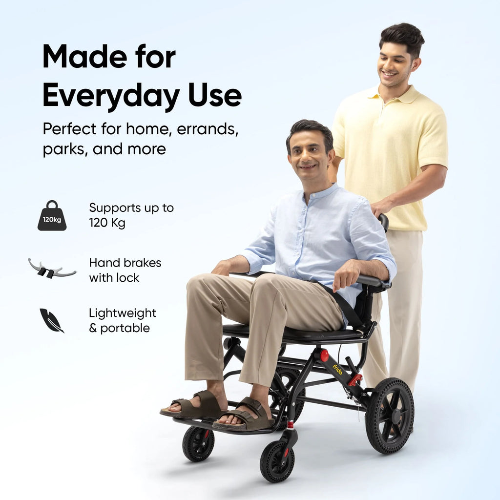 Frido Foldable Travel Plus Wheelchair