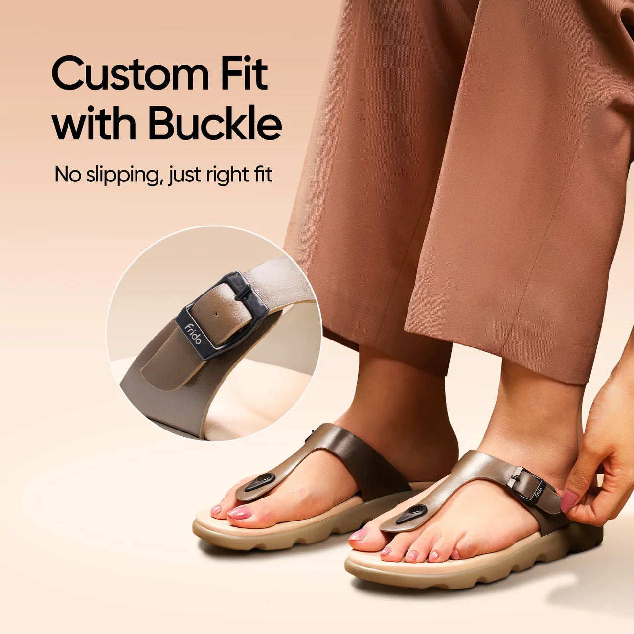 Frido Women's Cloud Comfort Sandal