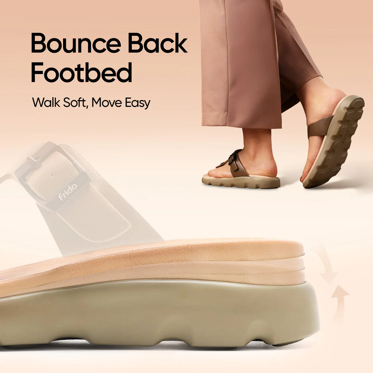 Frido Women's Cloud Comfort Sandal